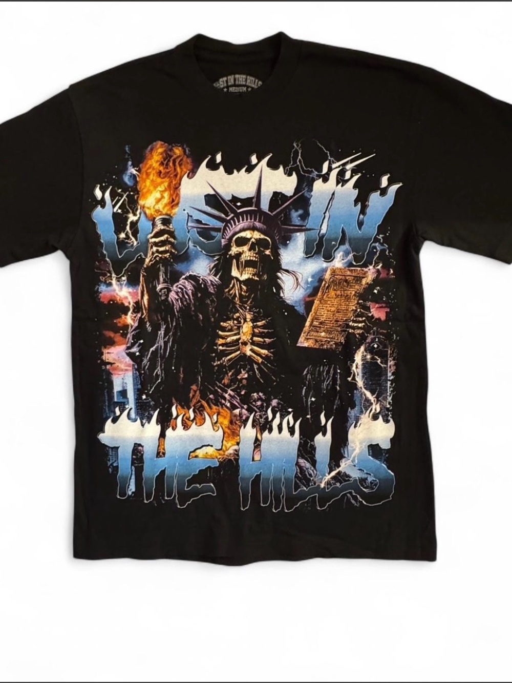 Lost In The Hills Graphic Skeleton Tee